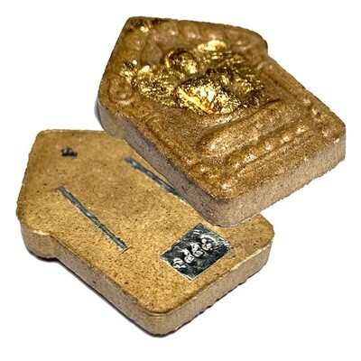 Khun Phaen Roi Choo Nuea Wan Bad Nam Man Prai 2 Takrut 1 Gemstone Luang Por Mian Wat Ban Janiang only 2000 Made