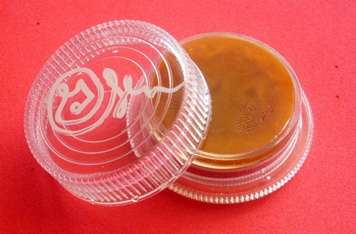 See Pherng Metta Maha Sanaeh (brown balm) - Luang Phu Rit Daej - Samnak Songk Putta Nimittang (Petchaburn)