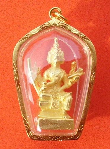 Pra Prohm See Hnaa Pratan Porn (4 faced Brahma Deity bestowing blessings) - Wat Ratchanatdan