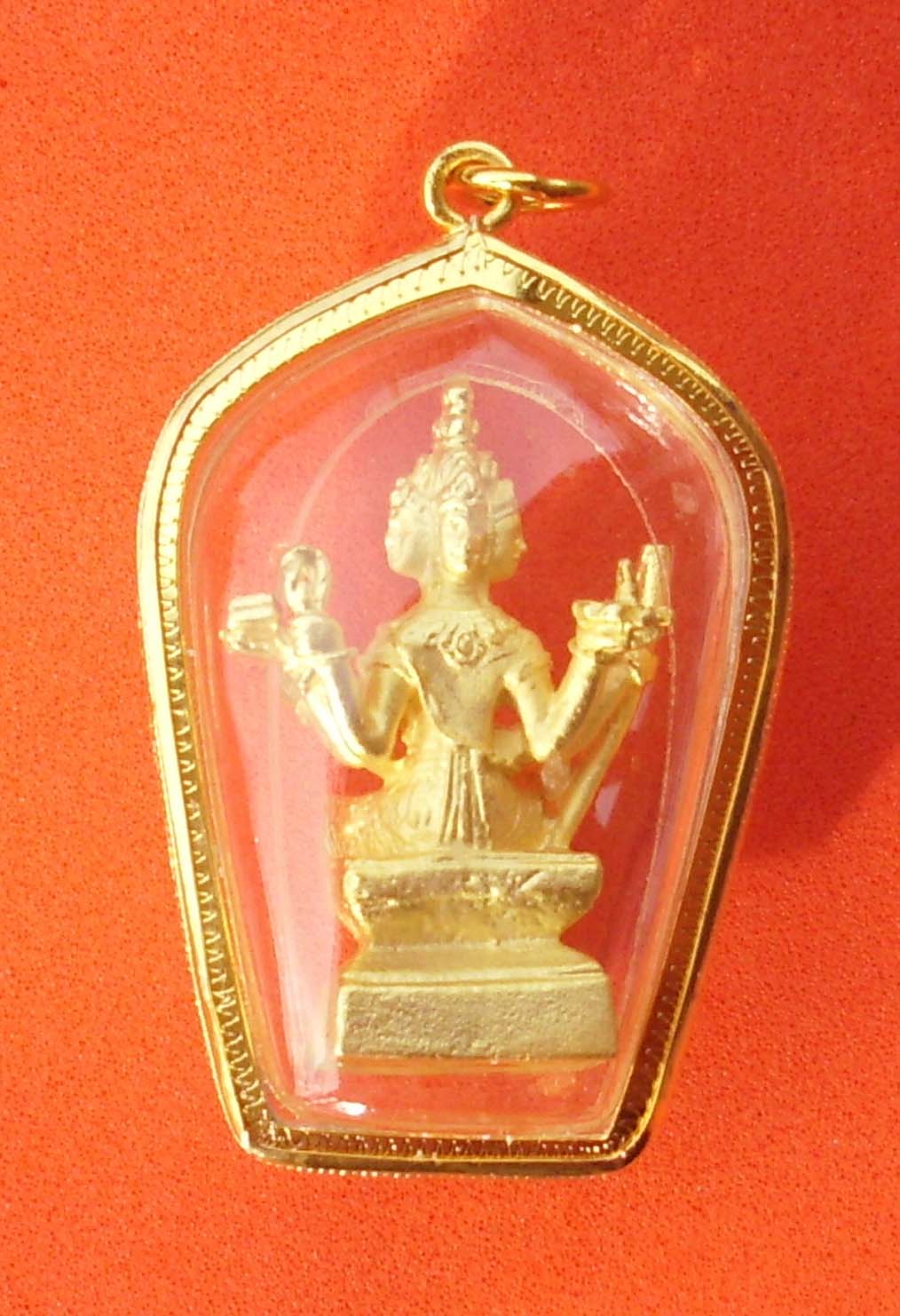 Pra Prohm See Hnaa Pratan Porn (4 faced Brahma Deity bestowing blessings) - Wat Ratchanatdan