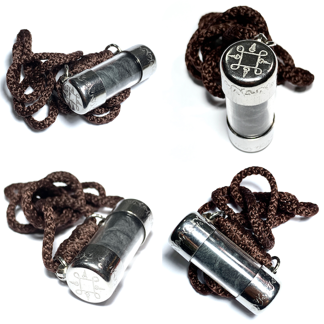 Takrut Kor Hmaa Kong Grapan Chadtri Dog Neck Spell for Protection &amp; Mercy Charm Luang Por Yaem Wat Takian