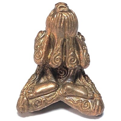 Pra Pid Ta Chana Chai Nua Lam U (sacred bronze) - Luang Phu Horm Khemiyo