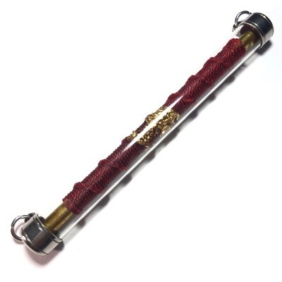 Takrut Na Samrej Nuea Fa Badtr Thak Chueak Daeng Luang Por Raks Analayo 5 inches long Free Shipping