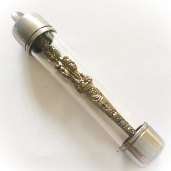 Kata Sri Maha Prohm Brahma Sceptre Nuea Loha  Ancient Sacred Iron Luang Por Prohm (Khao Or Master) Wat Ban Suan 2550 BE