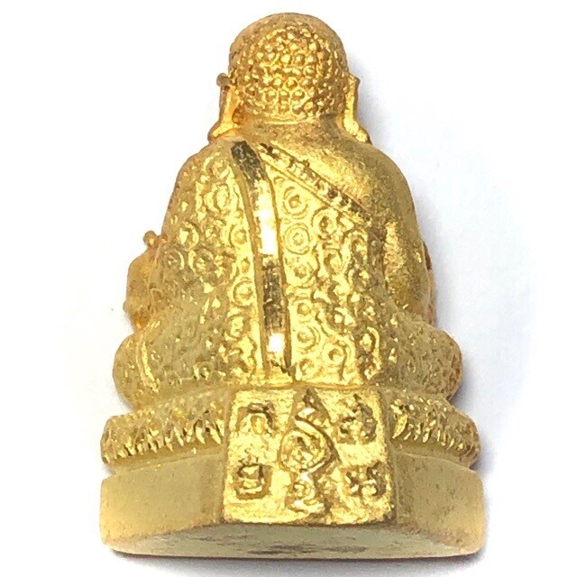 Pra Sangkajjai Maha Lap for riches health and happiness Nuea Tong Pon Sai - Luang Phu Key Gittiyano