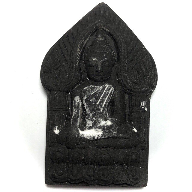 Khun Phaen Montr Maha Sanaeh Plai Dam - Hand Spell Inscription from Luang Por Dam - Wat Pra Puttabat Radtana Kiree