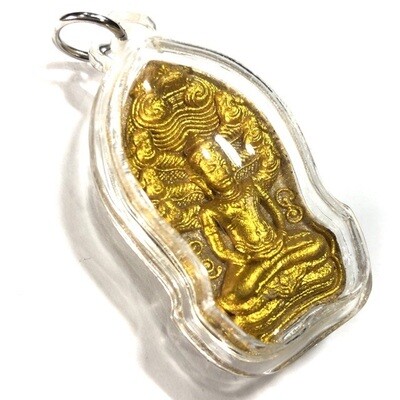 Pra Nakprok Saturday Buddha - Nuea Pong Wan 108 Pid Tong - Naka Kum Pai edition 2554 BE - Luang Por Raks - Wat Sutawat Vipassana (Ayuttaya)
