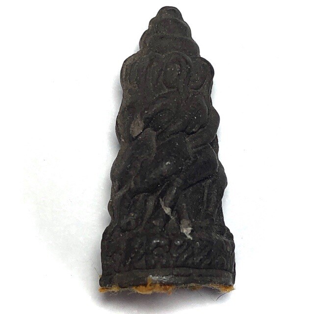 Naree Jet Nang Gaew Run Pised Nuea Pong Plai Dam Monk Robe Prai Oil &amp; Takrut in Base 2554 BE Pra Ajarn Prasut Wat Nai Tao