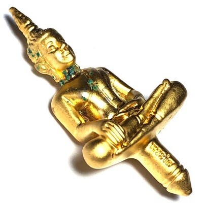 Pra Yord Tong Luang Por Pra Sai Nuea Tong Lueang Baramee Por Edition 2552 BE Wat Po Chai