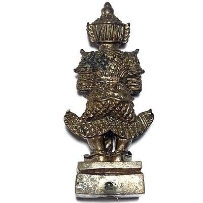 Taw Waes Suwann Loi Ongk Statuette Code Na 2550 BE Sethee Mee Sukh Edition Luang Por Key Wat Sri Lamyong