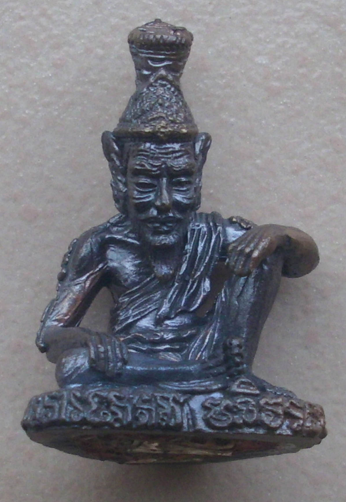 Ruesi Boroma Kroo Bandan Sap (Ruesi bestowing riches) - Nuea nava Loha - Luang Phu Pa - Wat Bua Rarom