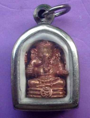 Pra Pikanes Pim Pang Maharat - Silapa Nakorn Boran - Nuea Tong Daeng Tuean - Wai Kroo Jatukam Ramatep &#39;54 edition - Invocation Ceremony by Ajarn Apong Sagul Amorn