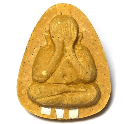 Pra Pid Ta Hlang Yant Na Boran Nuea Gesorn 3 Solid Silver Takrut LP To 2556 BE 125th Anniversary Edition Wat Tham Singto Tong with 125 Monks Blessing
