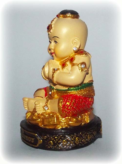 Kumarn Tong Nuea Tong Mini Bucha Ongk Kroo with Paetch Payatorn - Bantian Mian Jia Maha Sanaeh Edition 2556 BE - Luang Phu In