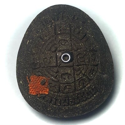 Pra Pidta Sao Ha Maha Sethee 2557 BE Nuea Bailan Gem Insert 2 Takrut Jivara Robe &amp; Lek Nam Pi Bead Luang Por Mian Wat Ban Janiang