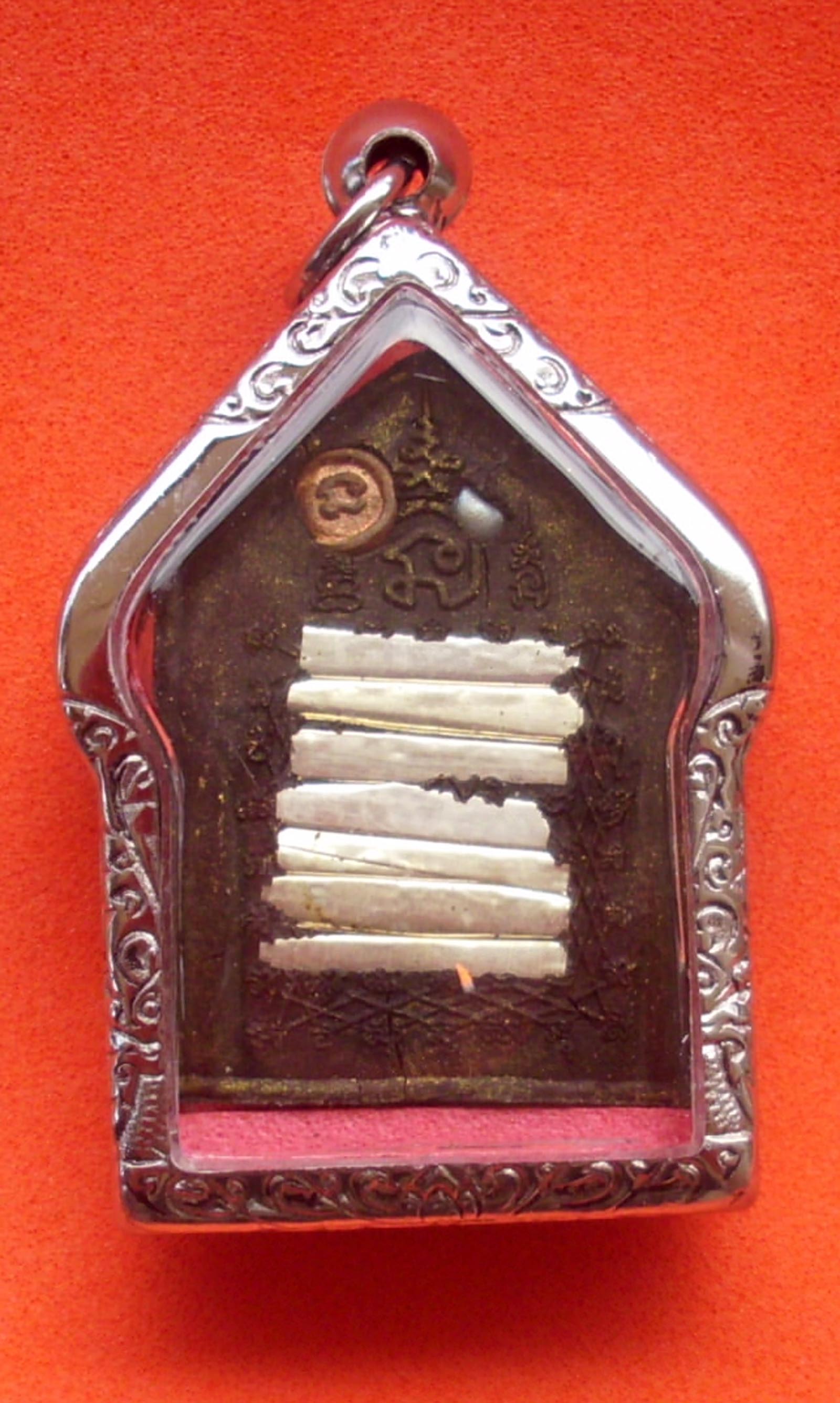 Khun Phaen Prai Kumarn with 3 Kumarn Tong - Nuea Pong Pised Wan Bad Tong -Yant Grao Paetch - 7 Takrut Maha Sanaeh 5 Takrut Mad Jai and real pearl - by 5 Top Masters of Metta Maha Sanaeh Magic