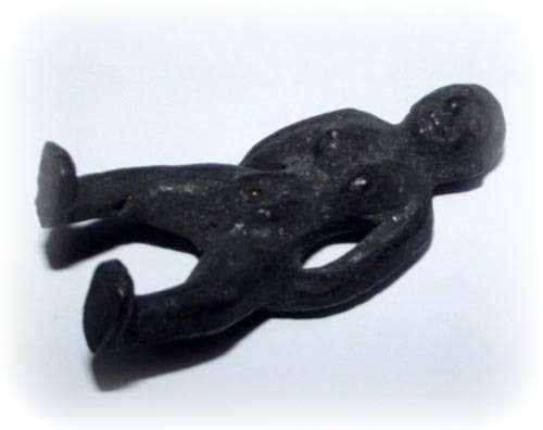 Por Bper Khmer Animist Maha Sanaeh Charm with Anti Black Magic and Wealth Increase - Kroo Ba Dech Gidtiyano
