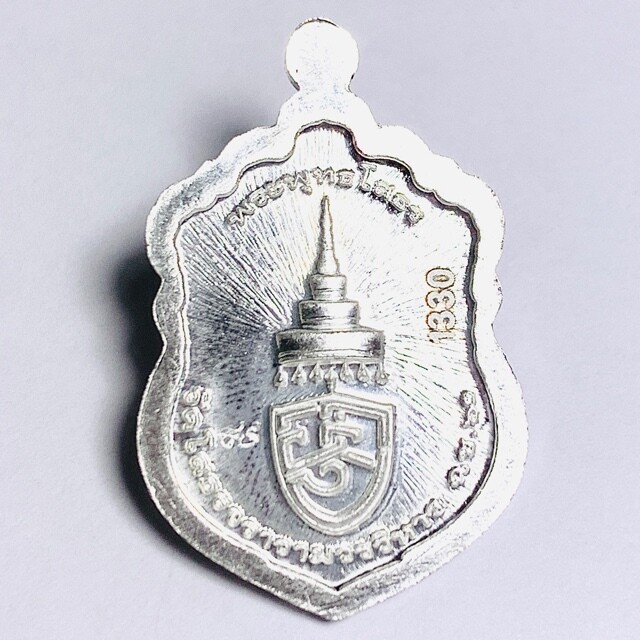 Rian Sema Yai Luang Por Sotorn Code Sor First Edition Solid Silver Red Rachawadee Enamels Limited Series Code Stamp Wat Saman 2561 BE