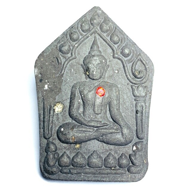 Khun Phaen Rae Koh Larn Fang Ploi Lek Lai Powders Good Health &amp; Wealth Amulet Blessed in 9 Ceremonies with Luang Por Sakorn
