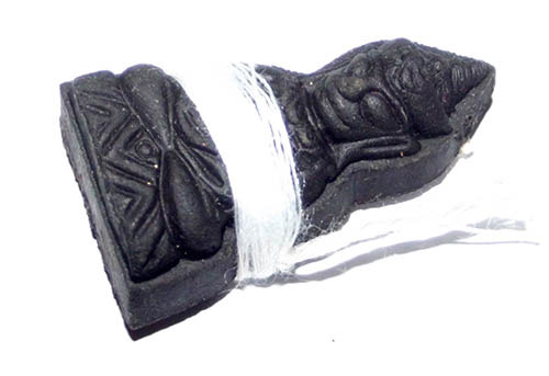 Pra Ngang Maha Sanaeh Ongk Kroo Pim B - 3 Gems, 9 Takrut + Sinjana Cords - Montr Paetch Payatorn Jantr Sorn Jantr Edition - Luang Phu In 2556 BE