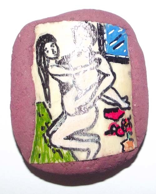 Chin Aathan In Koo Kote Hian Prai Grasip (5.5 x 5 Cm) - Perfumed Ghost Bone - Prai Powders, Inscription, In Koo, Prai Oil, Pong Sanaeh Ya Faed, Gems, 4 Takrut - Ultra Rare - Ajarn Apichai Decha