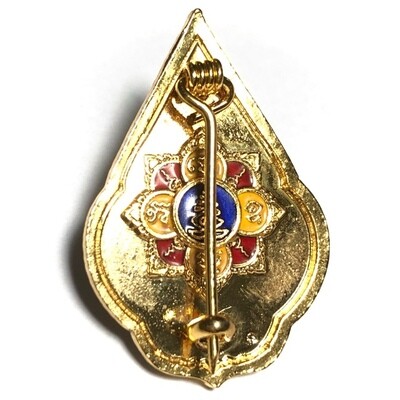 Khem Glad Prohm Badtiharn (Brahmas Miracle pin Medal) - Luang Por Poon - Wat Pai Lom (Nakorn Pathom)