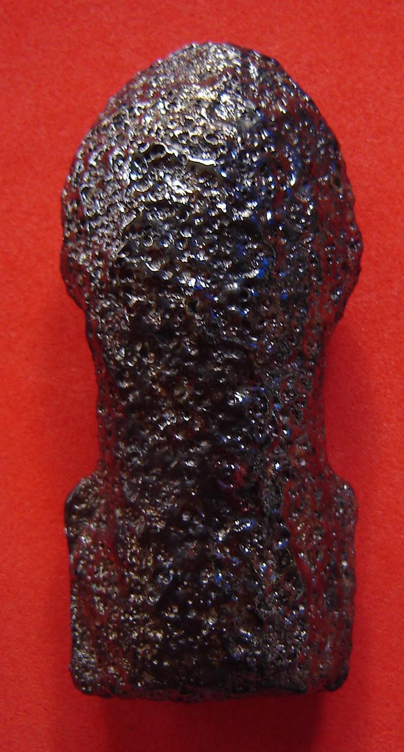 Pra Nakprok Gru Na Doon- Nuea Pra That Lek Lai (Nuea Ngern) - 7.5 cm x 3.5 cm size 1500 years old.