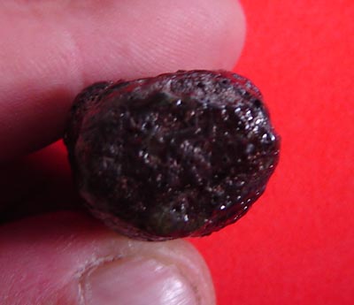 Pra Nakprok Gru Na Doon- Nuea Pra That Lek Lai (Nuea Ngern) - 4.5 cm x 1.2 cm size 1500 years old.
