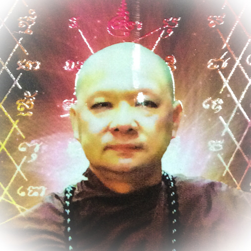 Pha Yant Grao Paetch (Diamond Armor Yantra) + Takrut Ngern Lan (Millionaire Amulet) - Pra Kroo Palad Winai - Wat Weluwan (Patum Thani)