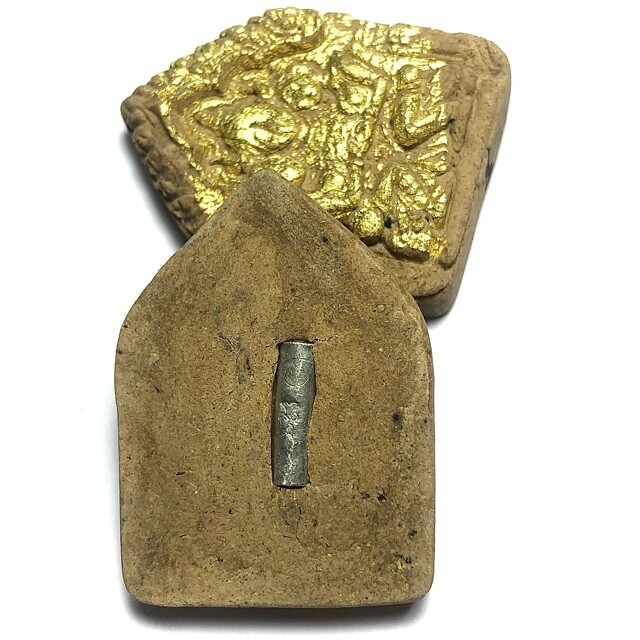 Paya Khao Kam Ongk Kroo Pim B2 Nuea Pong Wan Sanaeh Fang Takrut Golden Horned Lanna God of Love & Wealth Pure Prai Powders Por Kroo Singkhorn Only 158 Made