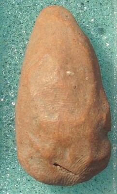 Pra Gru Tham Suea Pim Hnaa Gae Pim Niyom (Pim Klang) - Ancient amulet 300 years old