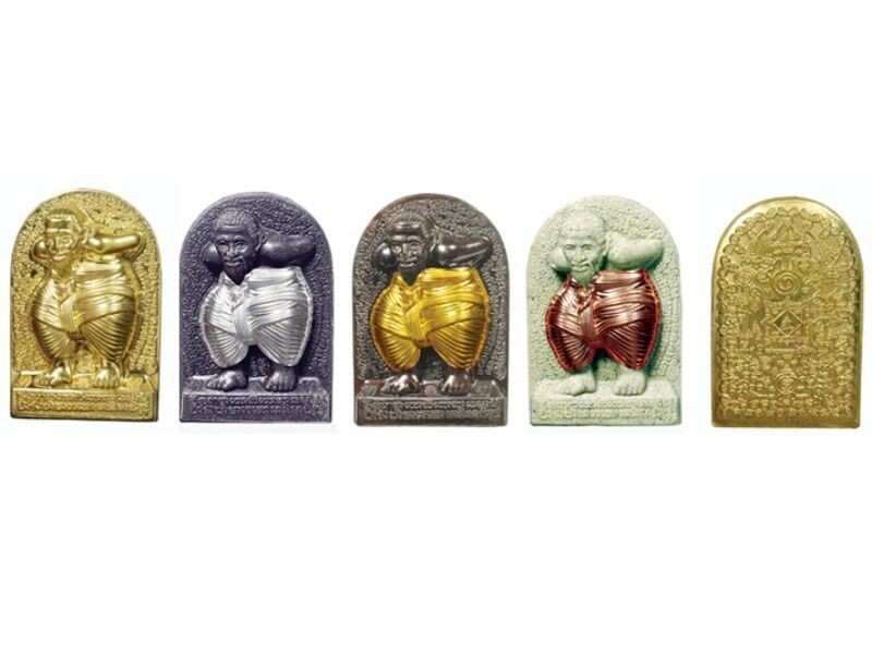 Hun Payont Dta Ba Khaw - Nuea Maha Wan Khaw - 'Hmeun Yant' Edition (1000 Yantra) 2555 BE - Por Tan Kloi Wat Phu Khao Tong