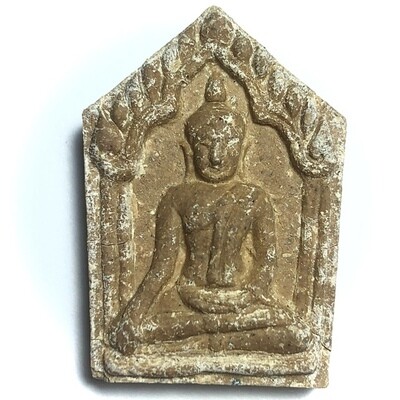 Pra Khun Phaen Jao Sanaeh Taep Ramjuan  (Lord of Dancing Deva Enchantments) &#39;Run Boroma Sukh&#39; Edition Pong Puttakun + 5 silver Takrut inserts - Luang Por Pramote - Wat Khao Changum 2553 BE