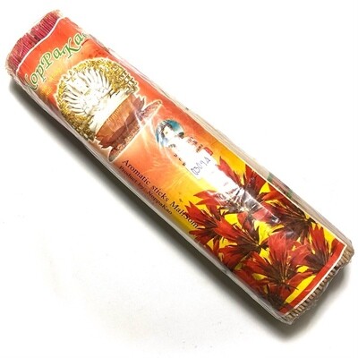 Nopparat Brand Aromatic Incense - &#39;Barichat Tong Lang Daeng&#39; (Flame Tree Flower) Aroma - 800 Gram Pack - 12.5 Inches Fine Smokeless Aroma - Circa 700 Sticks