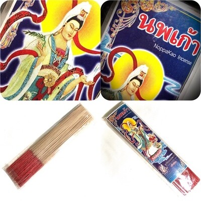 Noppakao Incense Sticks - Tibetan Incense Aroma Mix - 60 sticks 12 Inches Long - 100 Gram pack