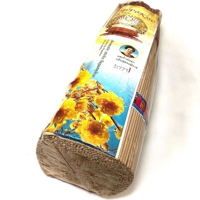 Kwan Yin Luxury Incense Sticks (Finest Quality) - Supanigar Aroma (Yellow Silk Cotton) - 12 Inches long circa 1500 sticks - Noppakao brand  - 1.5 Kilo Mega Pack