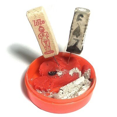 Pha Yant &amp; Toop Ai Khai dek Wat Chedi Lucky Lottery Number Incense 31 Sticks for 1 Month of Daily Divination Free Shipping
