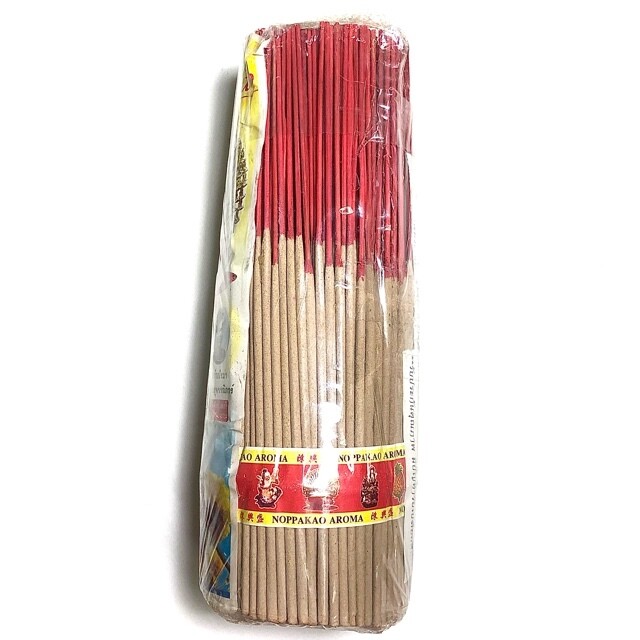 Kwan Yin Luxury Incense Sticks (Finest Quality) - Supanigar Aroma (Yellow Silk Cotton) - 8 Inches long 500 sticks - Noppakao brand  - 500 Grams