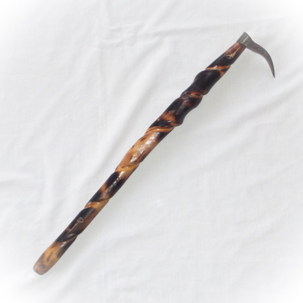 Takhor Chang - Sorceror's Elephant Goad 18 Inches (money, customers, and treasure calling hook) - Mai Thao Hlong 'Sacred Vine of the Lost' - Luang Phu Hongs Prohmabanyo