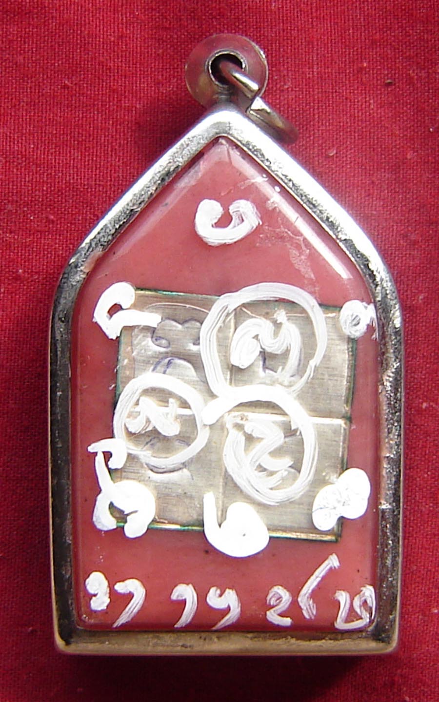 Paya Ngang Dta Daeng ud See Pheung Maha Sanaeh Fang Chin Aaathan (mortal remains) Prai Luead (Prai blood) 'Ong Kroo' - most powerful Prai Spirit amulet - Pra Ajarn Dtecharangsri