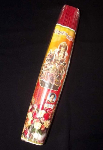 Noppakao Brand Rose Scented Incense Sticks - 300 grams Circa 300 Sticks 12 Inches Long Strong Aroma Noppakao Brand