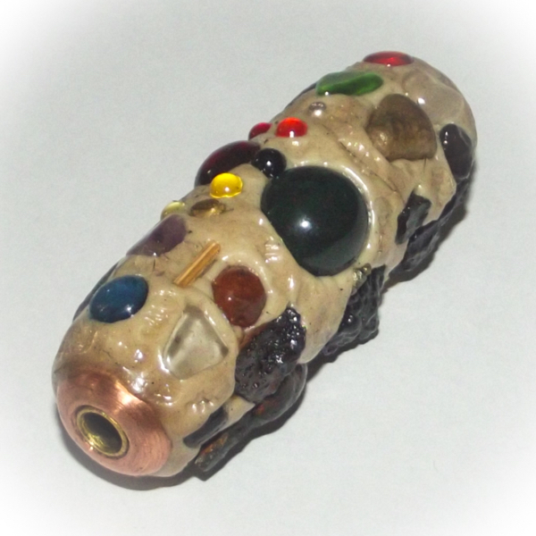 Takrut Palang Loka Dhatu Healing Amulet (Ongk Kroo Jumbo) - Lek Lai Vachara Dhatu Edition 2557 BE - Pra Ajarn  Somporn