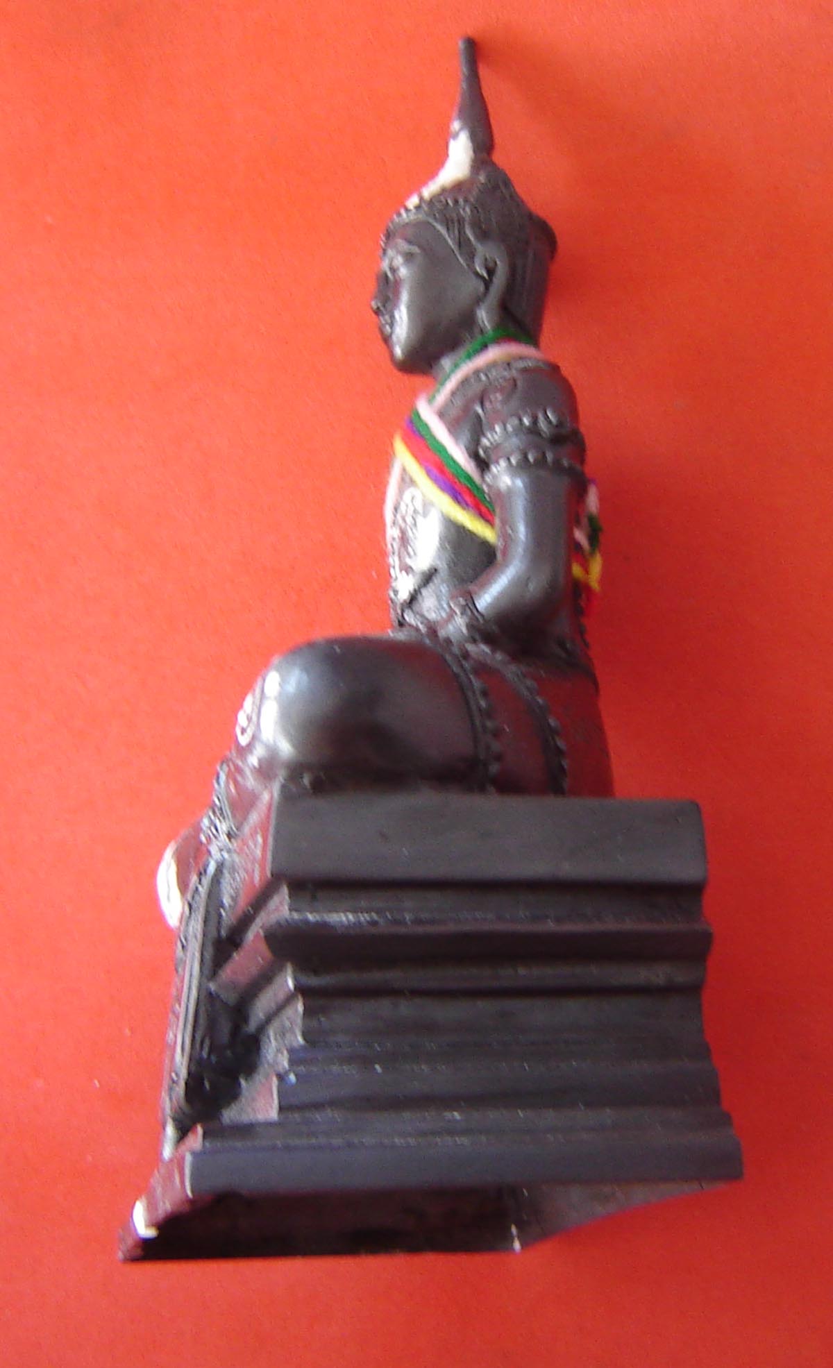 Pra Ngang/Pra Chai Hmern Montr (thousand Mantras) Bucha Statue 5 inch wide 7 Inch high - Ajarn Kom Traiwaes