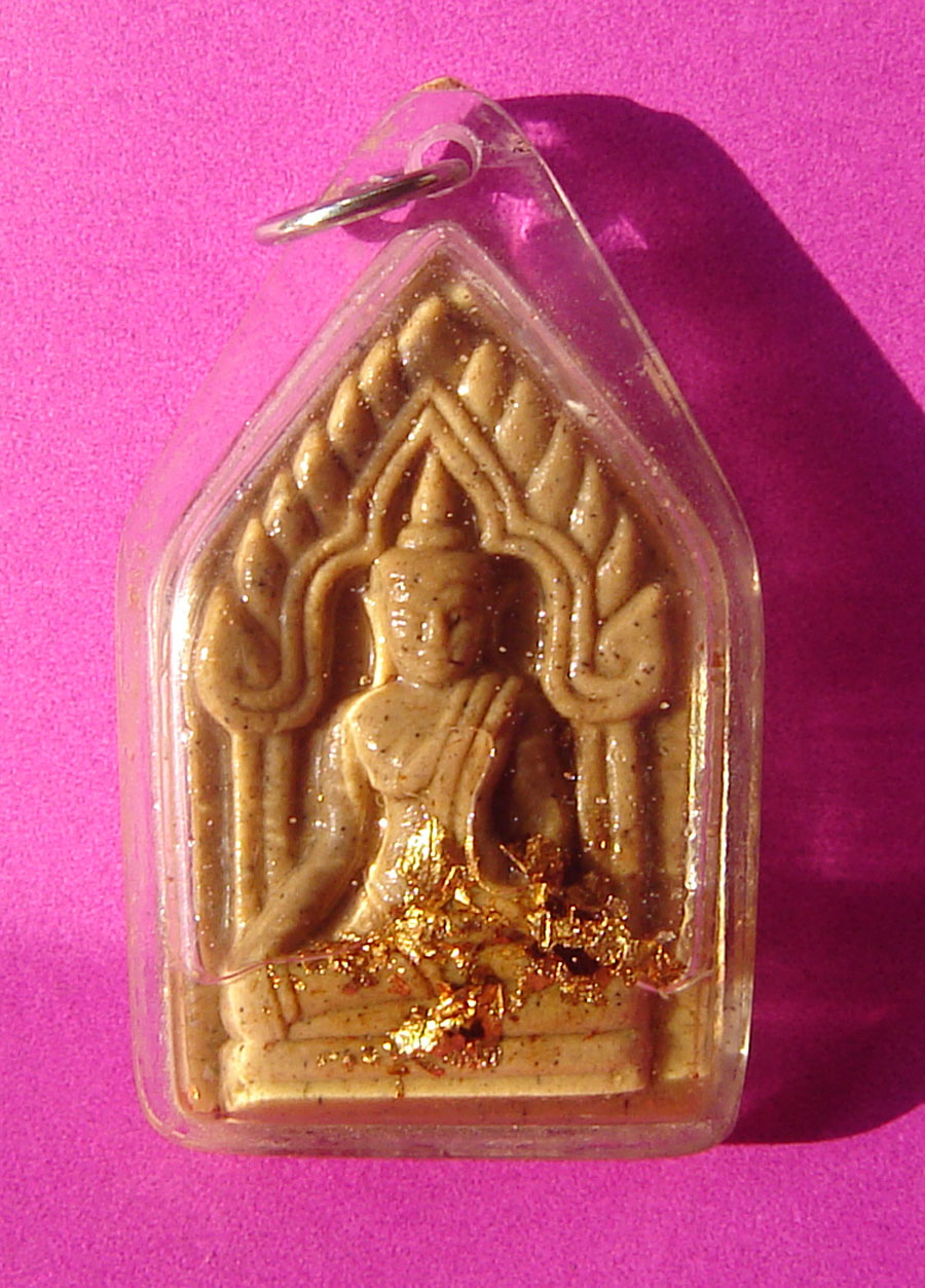 Pra Khun Phaen Sum Ruean Gaew Maha Sanaeh Nuea Wan Khaw Chae Nam Man Prai (soaked in Prai Oil) 2554 BE - Ajarn Suntorn Phueak Tiang