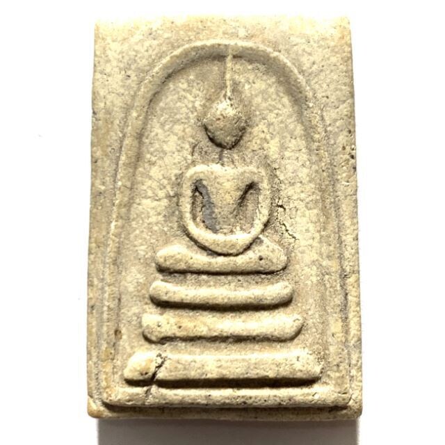 Pra Somdej Sam Chan Hlang Yant Dtra Yang Early Edition Amulet Luang Por Tong Glerng Wat Chedi Hoi