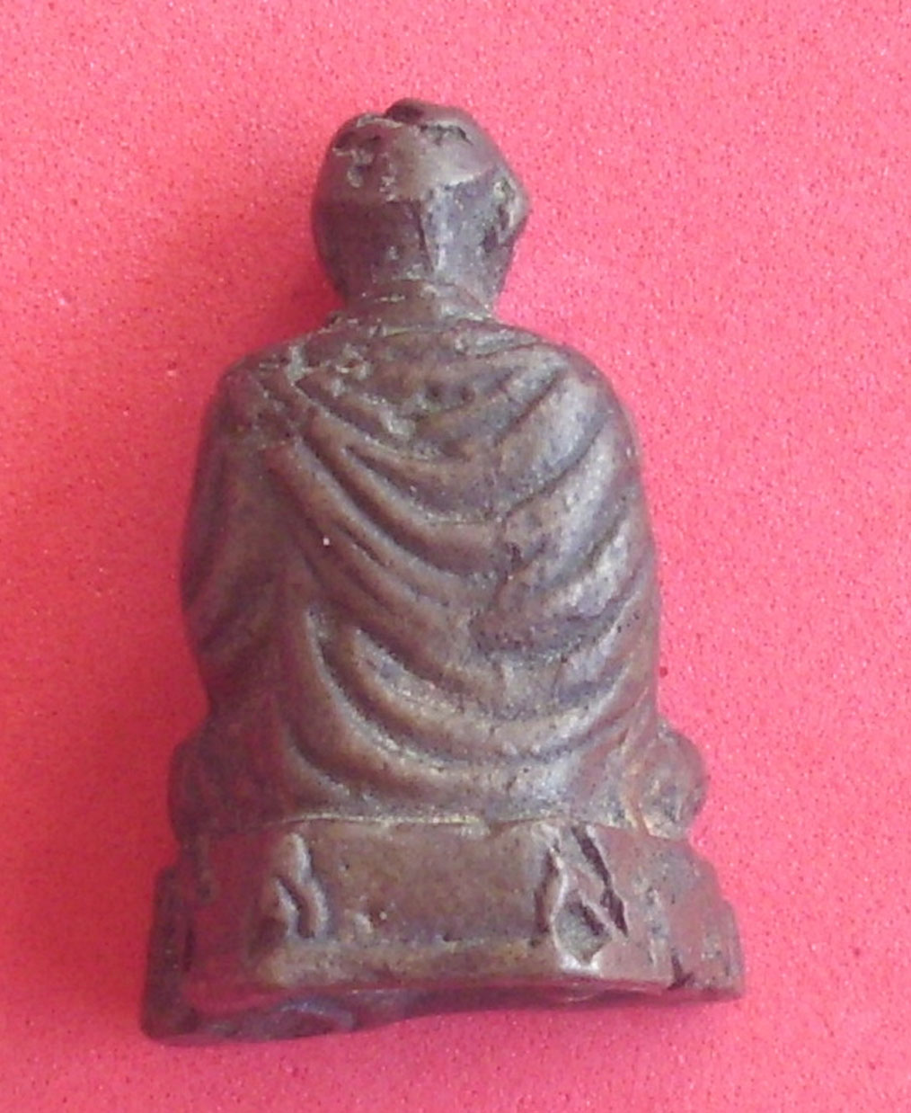 Pra Somdej Dto (Roop Lor Boran) - Luang Por Hyord - Wat Gaew Jaroen Circa 2500 BE - Gold Plated Casing included