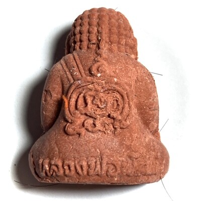 Pra Pid Ta Luean Yos 100 Years Edition Nuea Wan Jantr Daeng Ploi Sek Gems Gesa Monk Hair & Jivara Robe LP Pat Wat Huay Duan