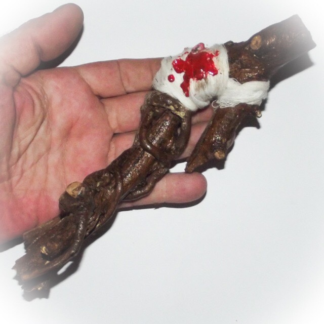 Hun Payont Mai Ga Fak Rak - Enchanted Sacred Treewood Spellbound Ghost Soldier effigy - Por Tan Kloi - Less Than 2 Dozen Made