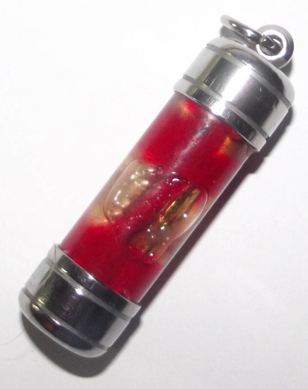 Takrut Faed Roi Choo 100 Lovers Attraction Charm Spell in Nam Man Prai Oil - Lersi Techo 2557 BE