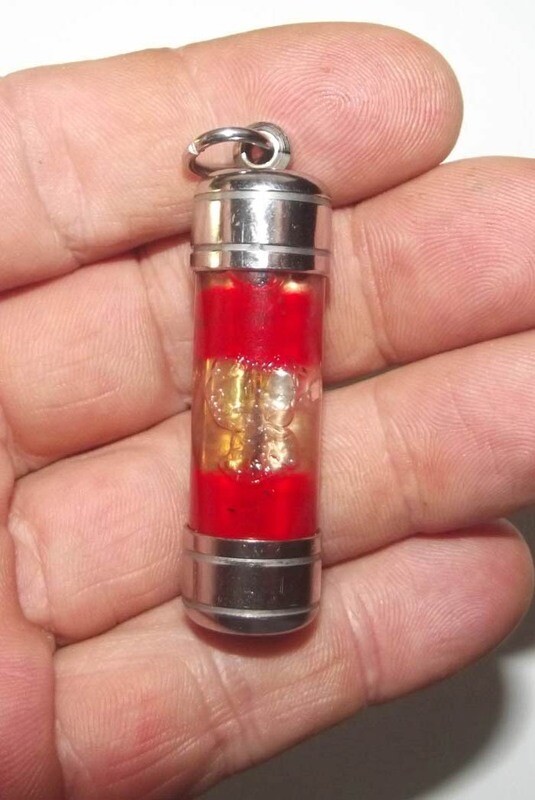Takrut Faed Roi Choo 100 Lovers Attraction Charm Spell in Nam Man Prai Oil - Lersi Techo 2557 BE